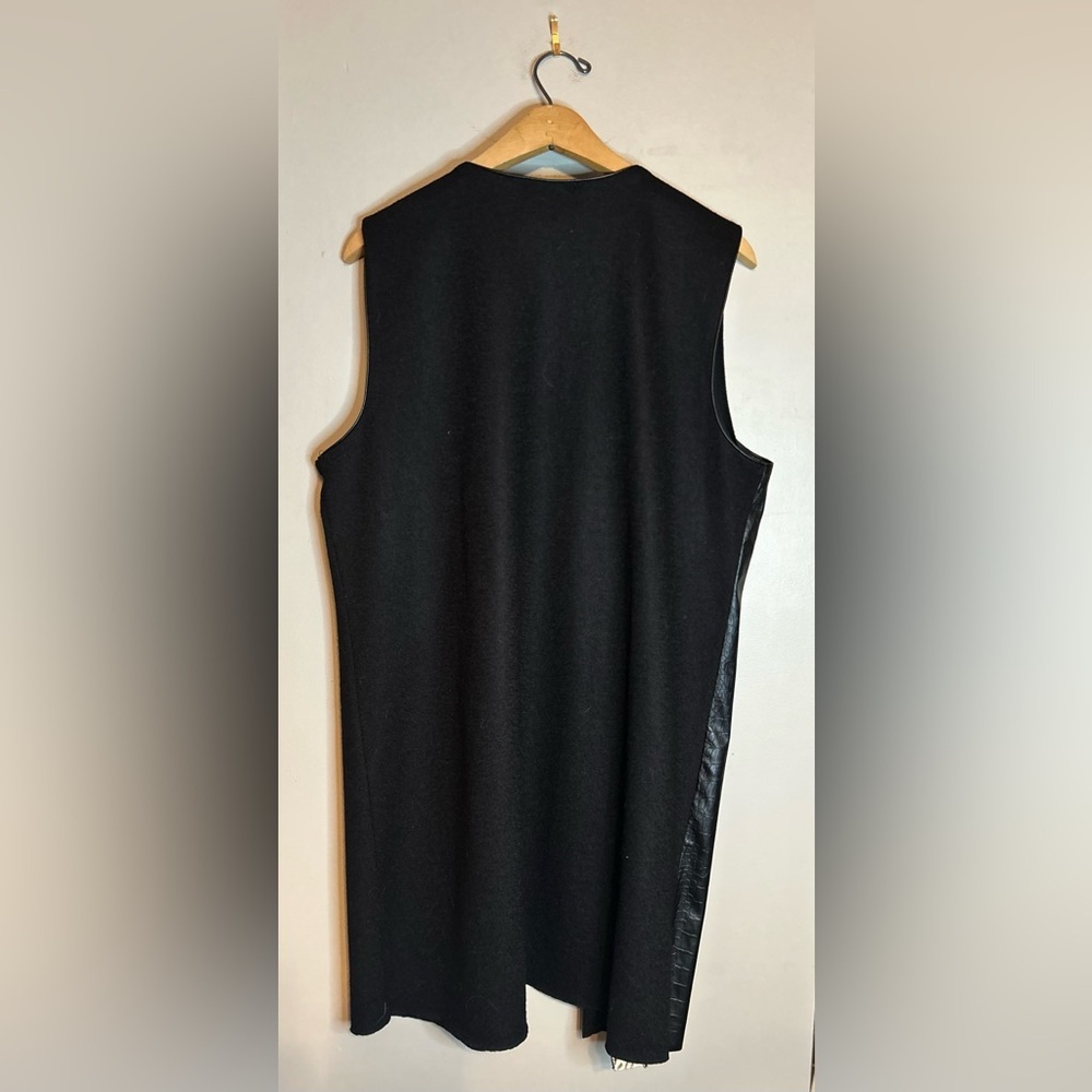 Jane & John mixed fabric vest - Picture 13 of 16